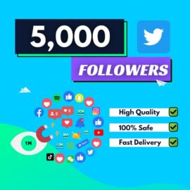 5000 Twitter Followers