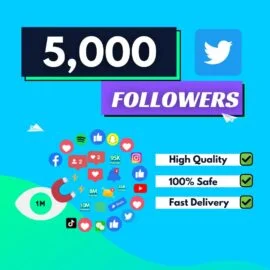 5000 Twitter Followers