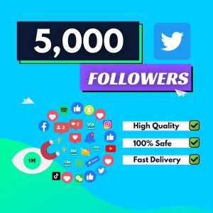 5000 Twitter Followers