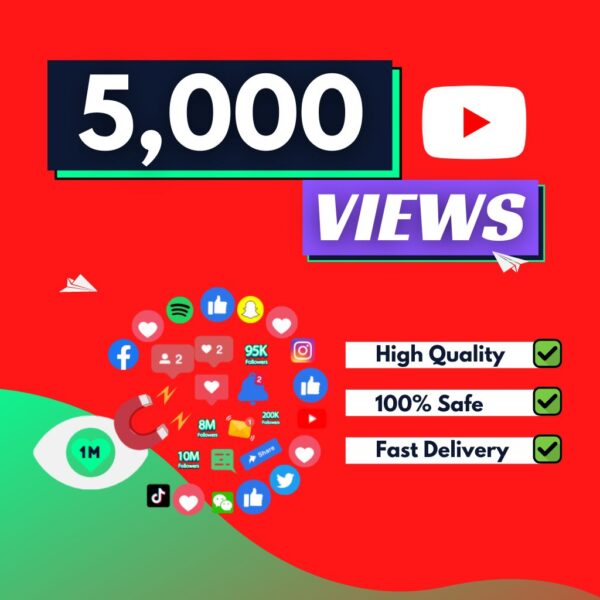 buy 5000 youtube views