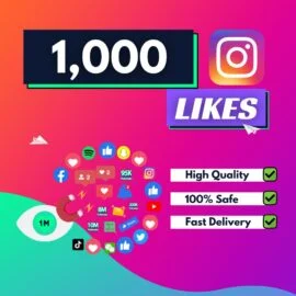 1,000 Instagram Likes