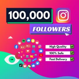 100000 Instagram Followers