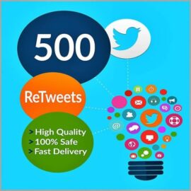 500 Twitter Retweets
