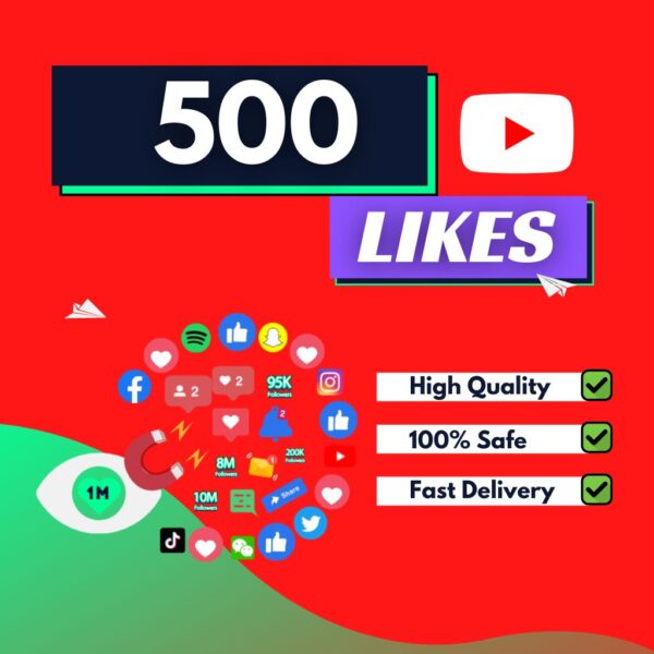 buy 500 youtube likes