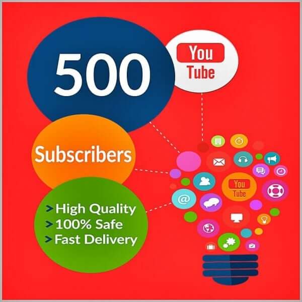 500 YouTube Subscribers
