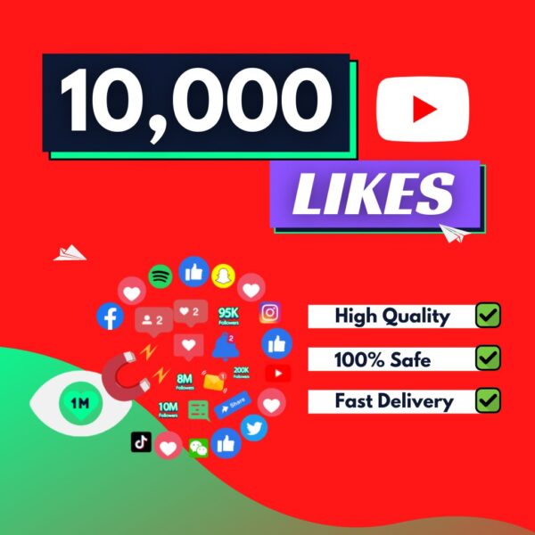 buy 10000 youtube likes