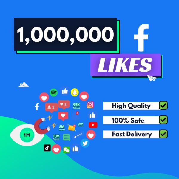 buy 1 million facebook likes
