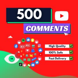 500 YouTube Comments