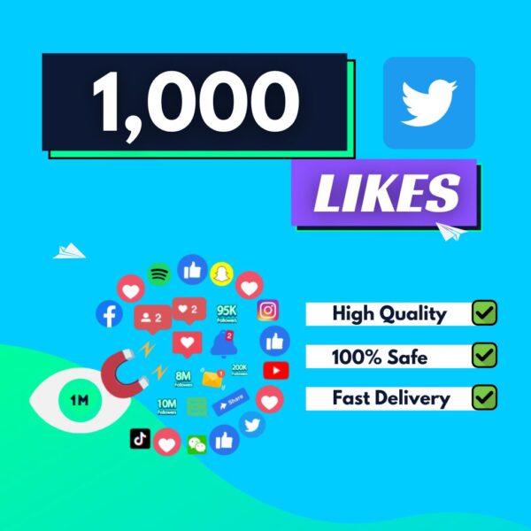 Buy 1000 Twitter Likes