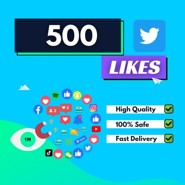 Buy 500 Twitter Likes