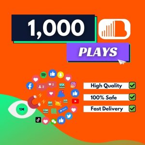 1000 soundcloud plays