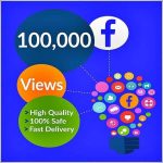 100000 facebook views
