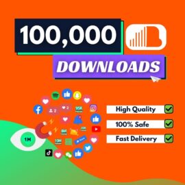 100000 soundcloud downloads