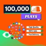 100000 soundcloud plays