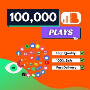 100000 soundcloud plays