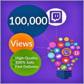 Buy 100000 twitch views