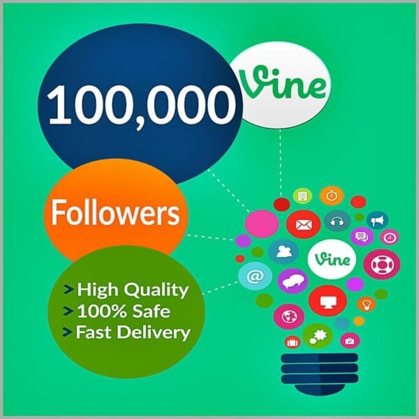 Buy 100000 vine followers