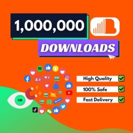 1000000 soundcloud downloads