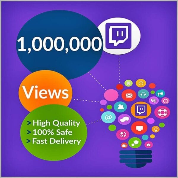 buy 1 million twitch views