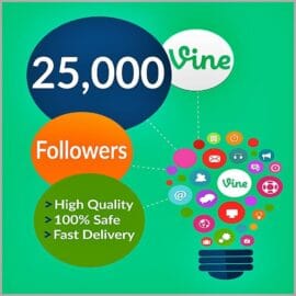 Buy 25000 vine followers