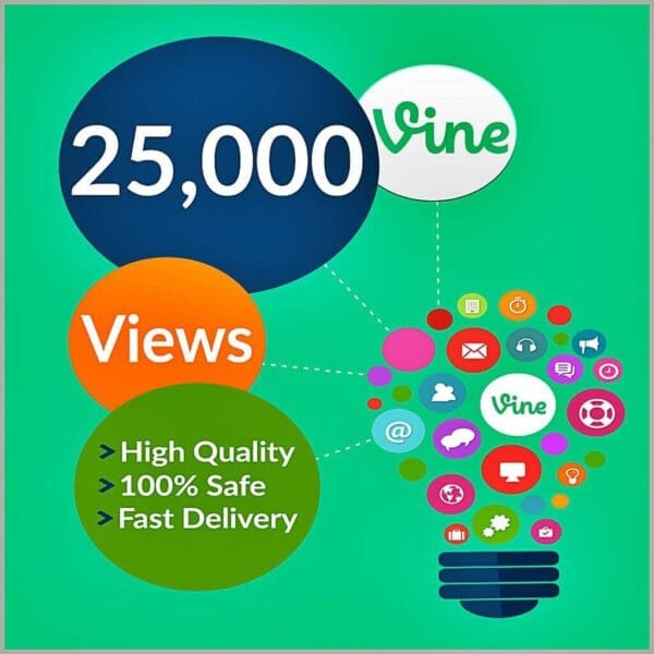 Buy 25000 vine views