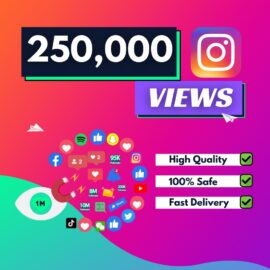 Buy 250000 instagram views