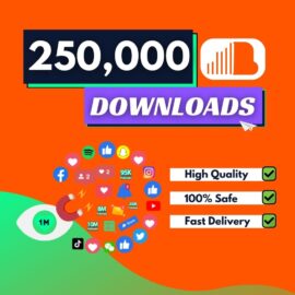 250000 soundcloud downloads