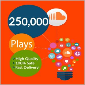 250000 soundcloud plays