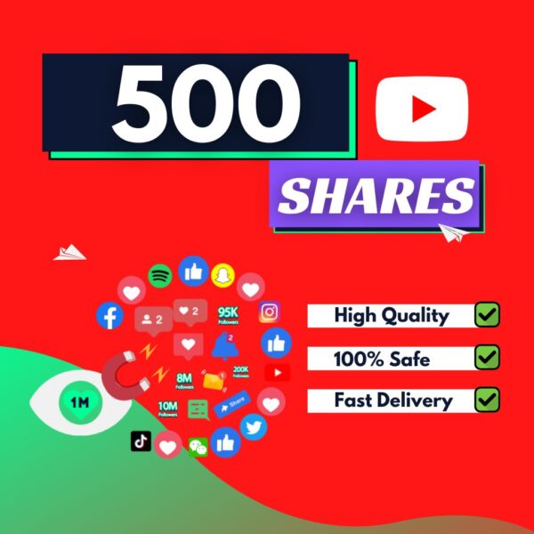 Buy 500 YouTube Shares