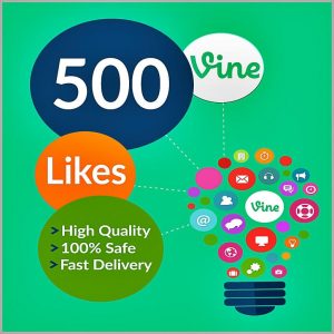Buy 500 vine likes