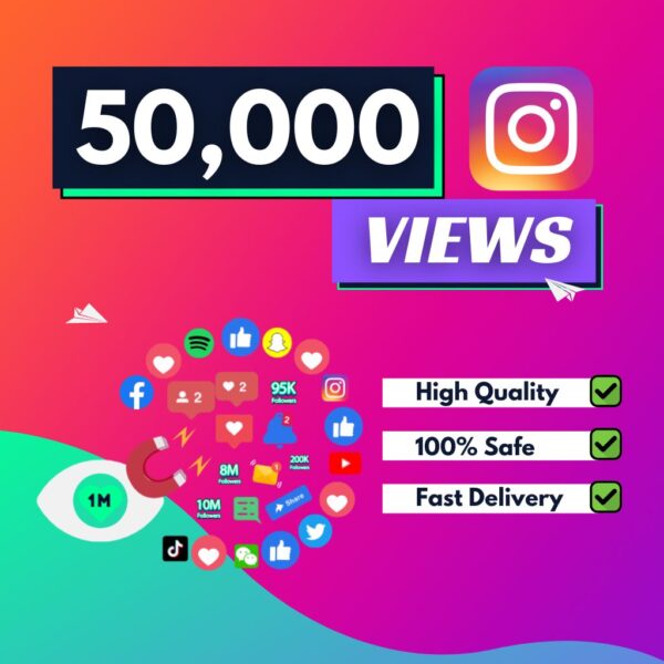 Buy 50000 instagram views