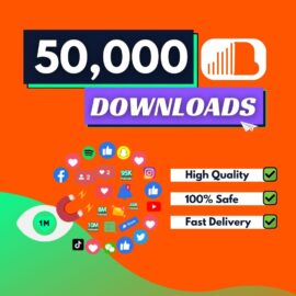 50000 soundcloud downloads