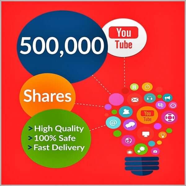 Buy 500000 YouTube Shares