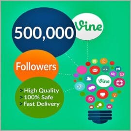 Buy 500000 vine Followers