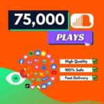 75000 soundcloud plays