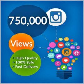 Buy 750000 instagram views