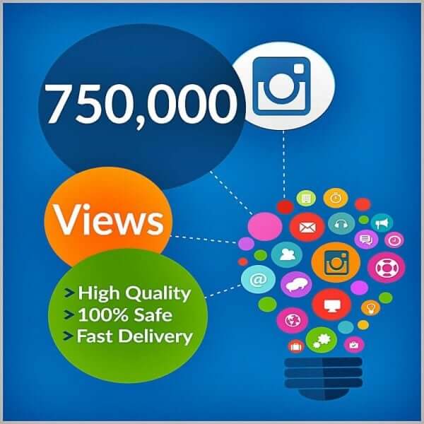Buy 750000 instagram views