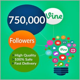 Buy 750000 vine followers