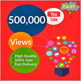 500000 Fast YouTube Views