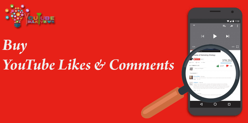 Buy YouTube Likes and Comments