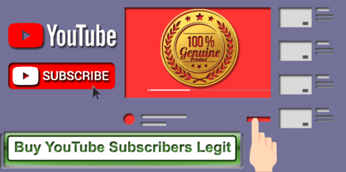 Buy YouTube Subscribers Legit