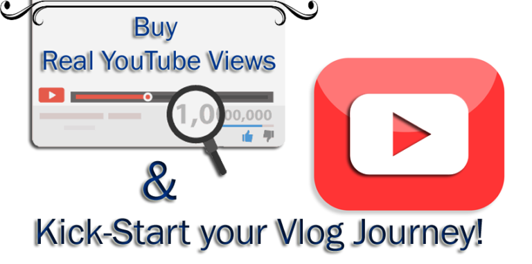 Buy Real YouTube Views & Kick-start your Vlog Journey!