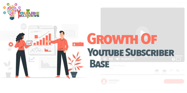 GROWTH OF YOUTUBE SUBSCRIBER BASE