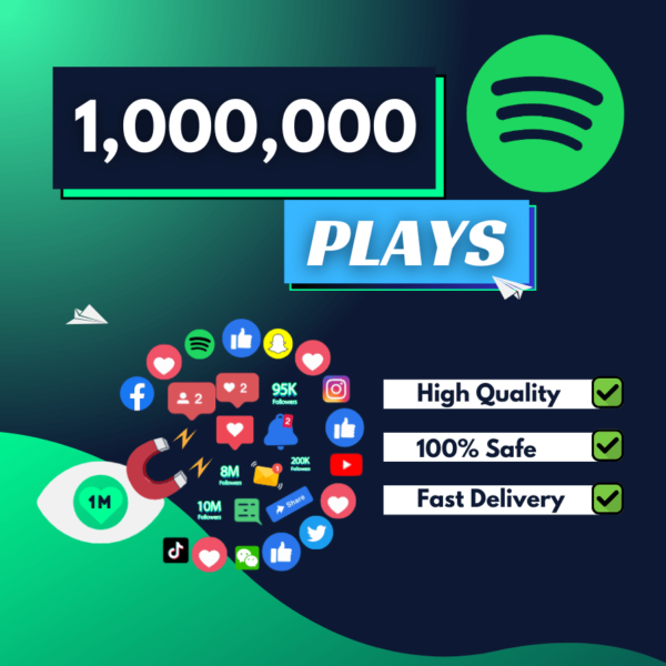 1 million Spotify Plays