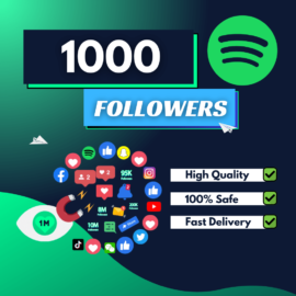 1000 Spotify Followers