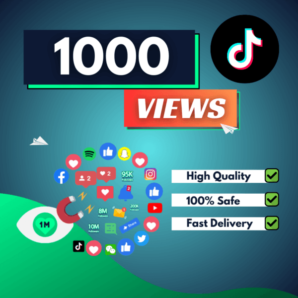 1000 TikTok Views