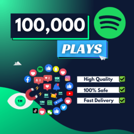 100000 Spotify Plays