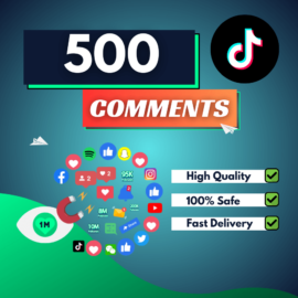 500 TikTok Comments