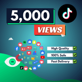 5000 TikTok Views