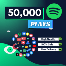 50000 Spotify Plays